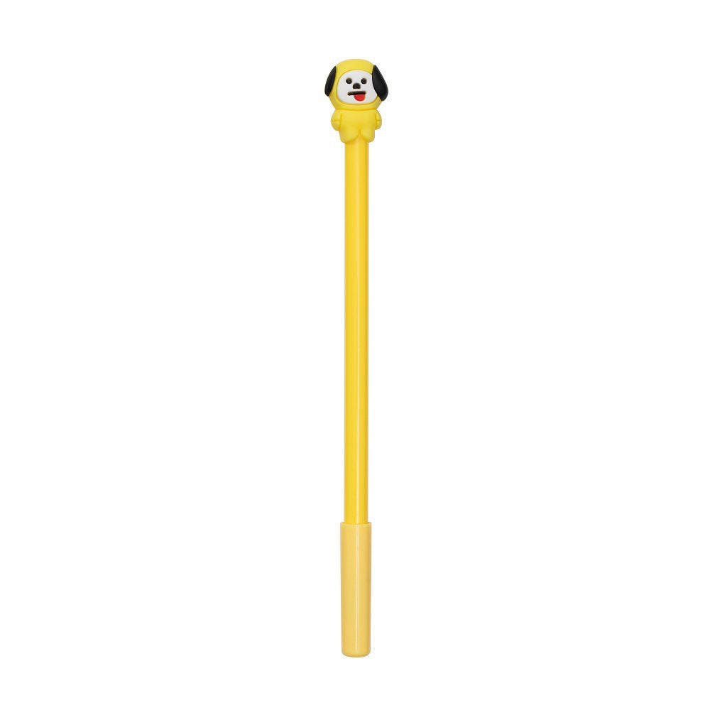 Bulletproof Youth League Surrounding Gel Pen Writing Pen Cartoon Cute Ballpoint Pen Student Stationery 0.5mm