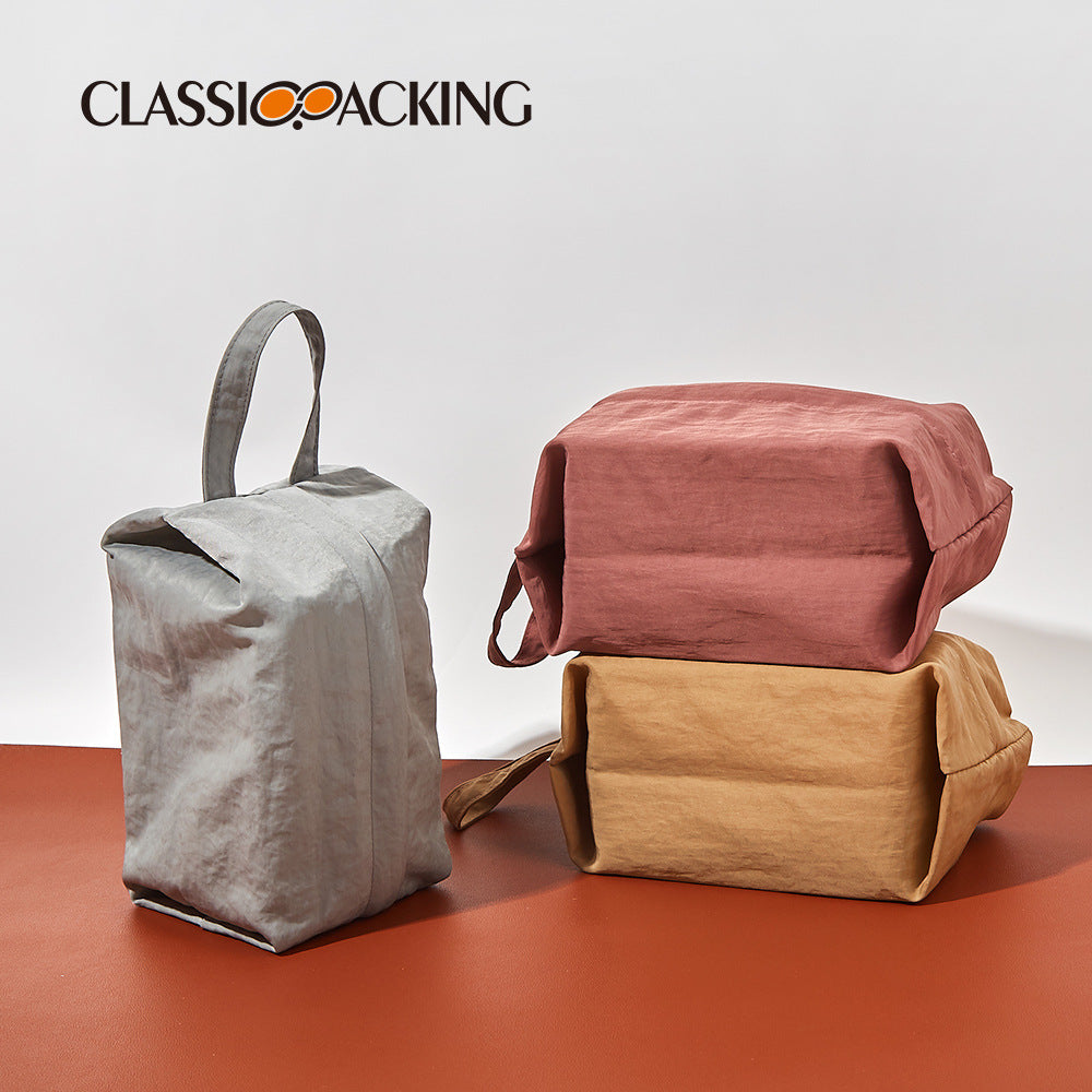 New Large Capacity Portable Travel Organizer Small Bag Folding Socks Underwear Storage Bag Hand Washing Water Cloth Cosmetic Bag