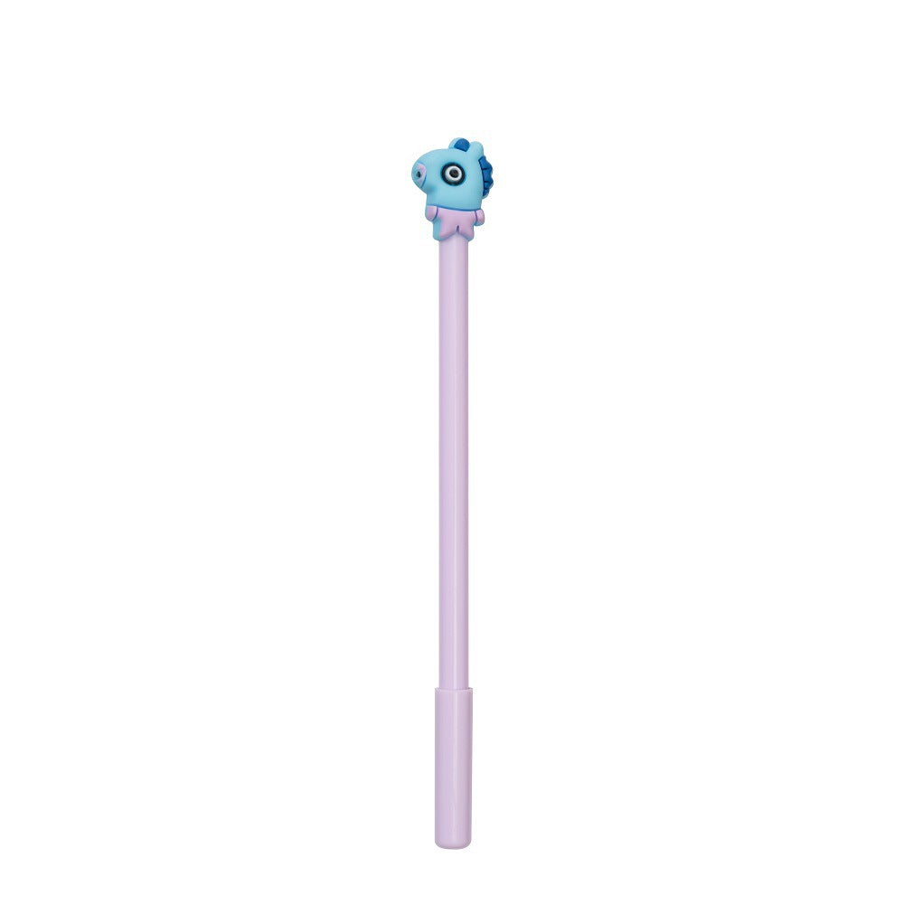 Bulletproof Youth League Surrounding Gel Pen Writing Pen Cartoon Cute Ballpoint Pen Student Stationery 0.5mm