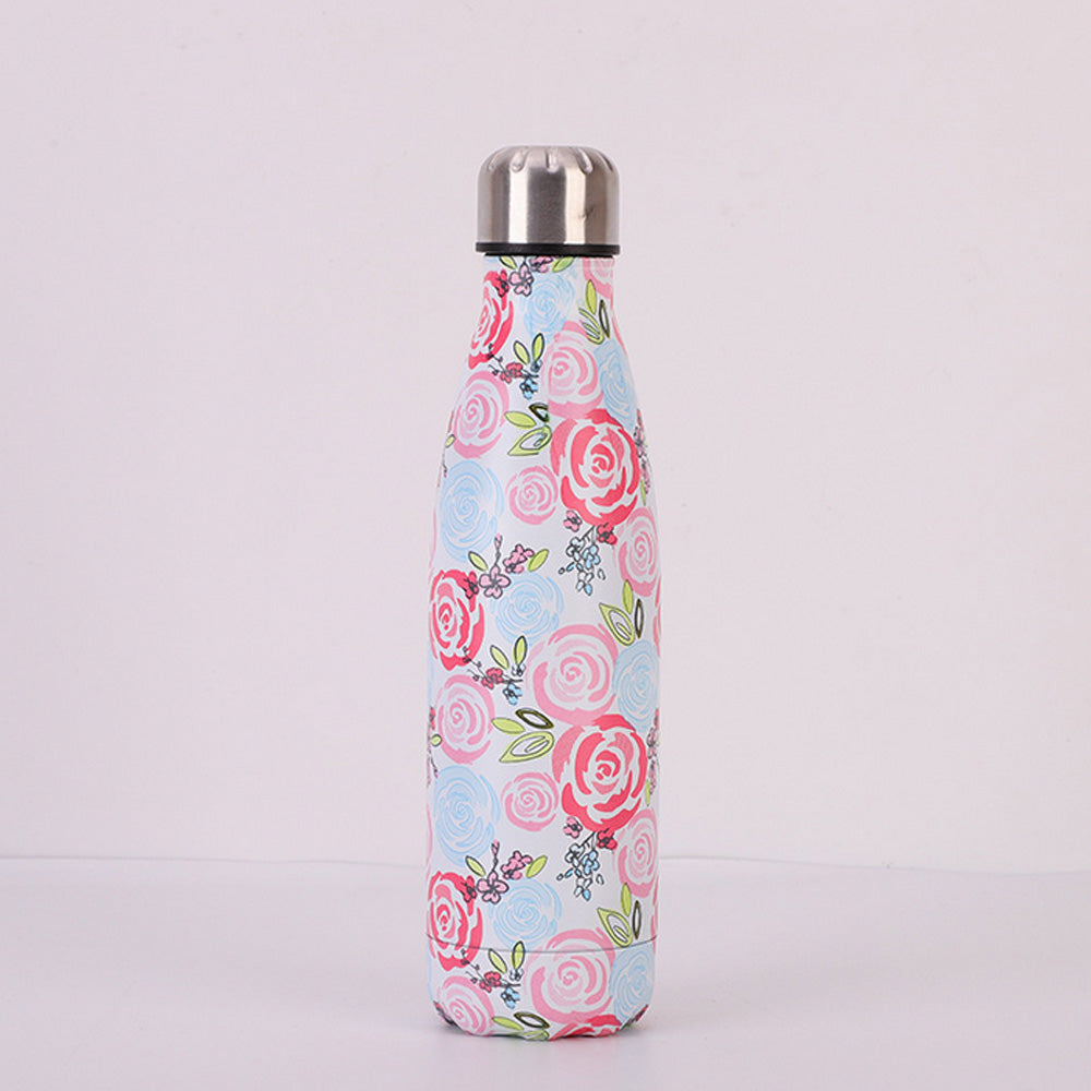 Stainless Steel Vacuum Insulated Water Bottle Flask Thermal Sports Chilly 500ML