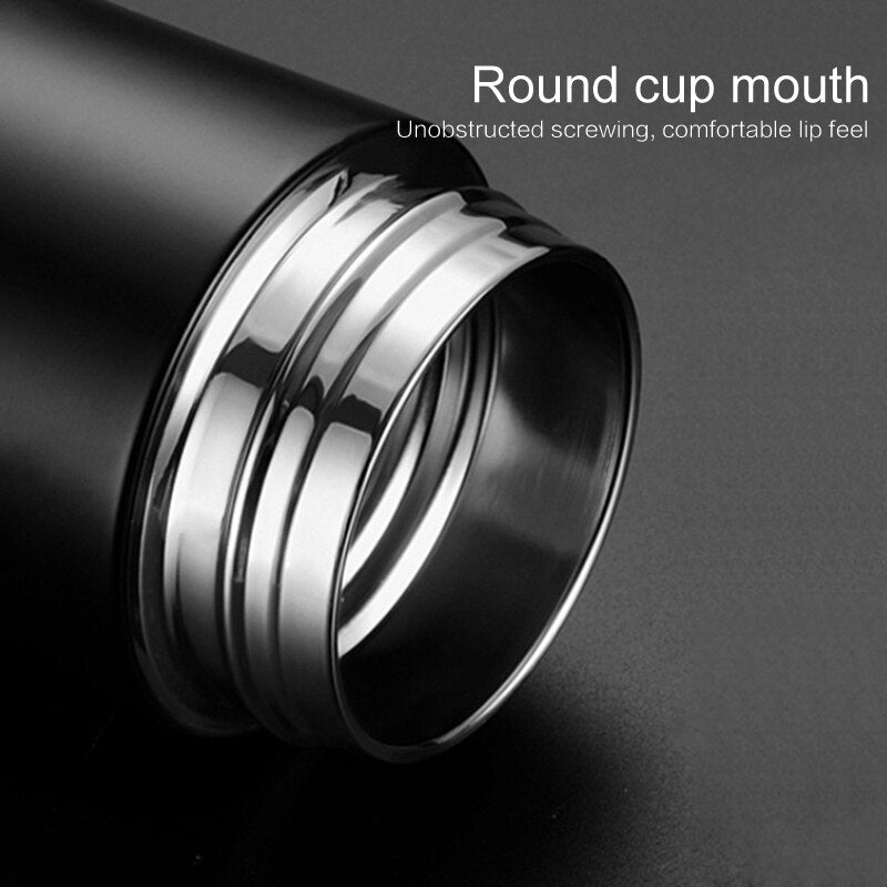 500ML Thermos Vacuum Flasks Temperature Display 304 Stainless Water Bottle Travel Sport Home  Large Cup Mugs Gift for Men Women