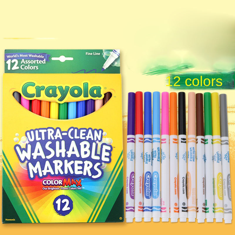 12 Color Pen School Children's Painting Art Supplies