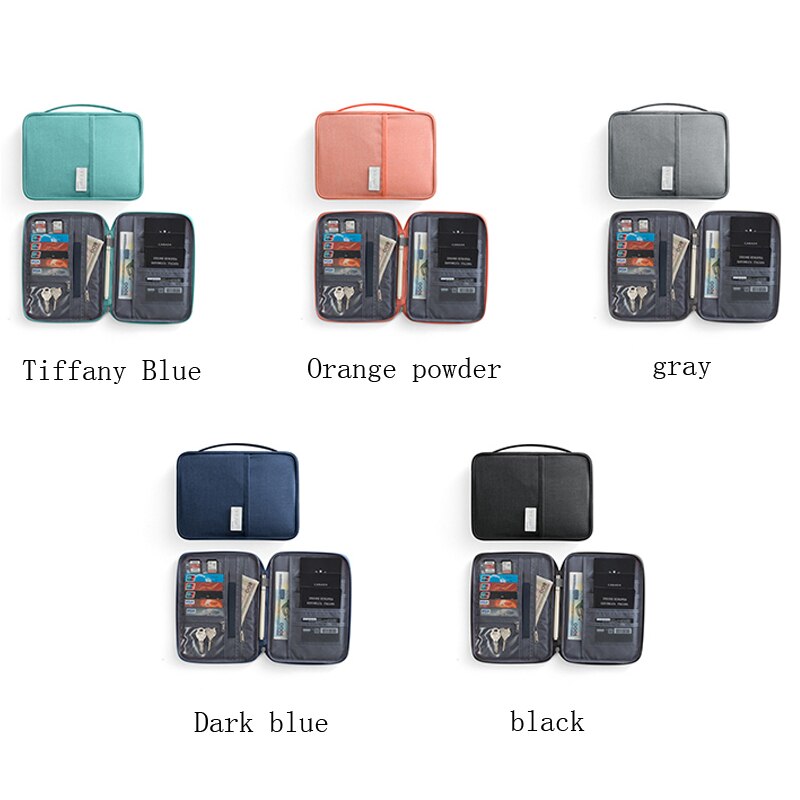 Passport Covers purse Holder Card Package Credit id Card Holder Wallet Organizer Travel accessories Document Bag