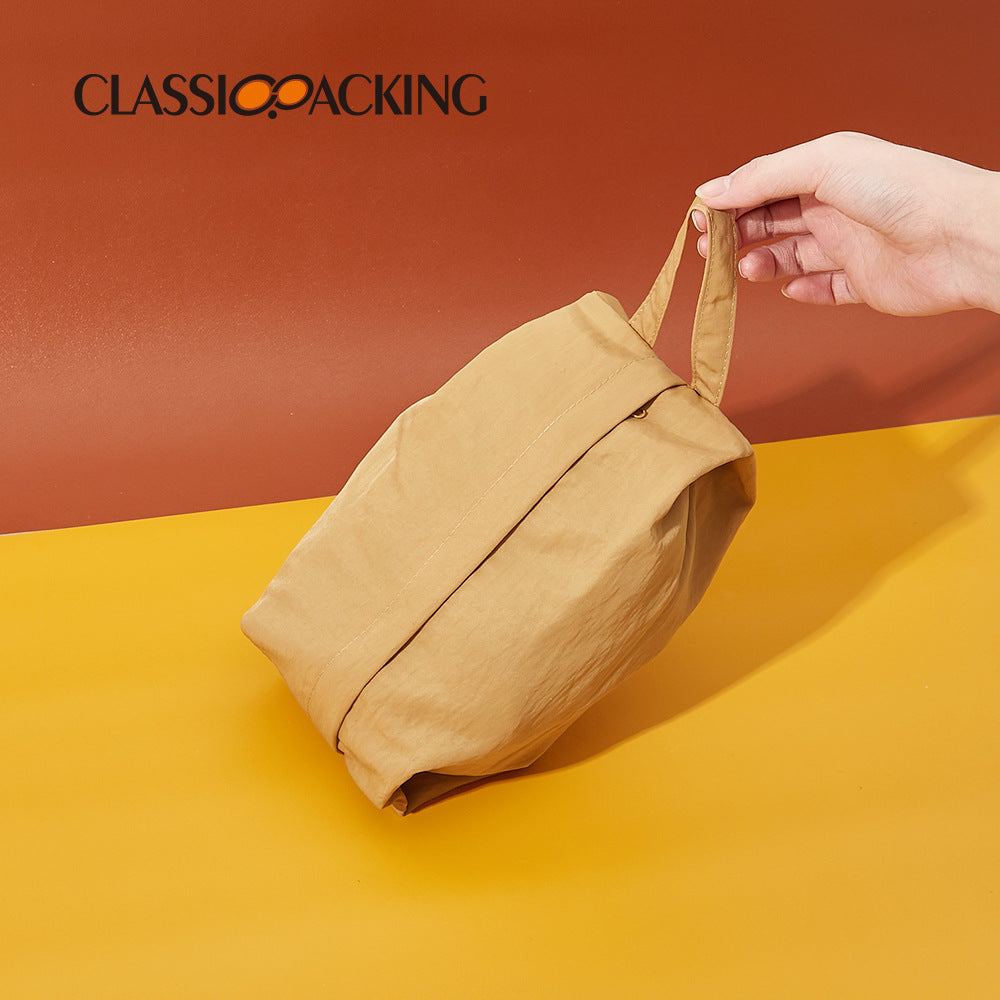 New Large Capacity Portable Travel Organizer Small Bag Folding Socks Underwear Storage Bag Hand Washing Water Cloth Cosmetic Bag