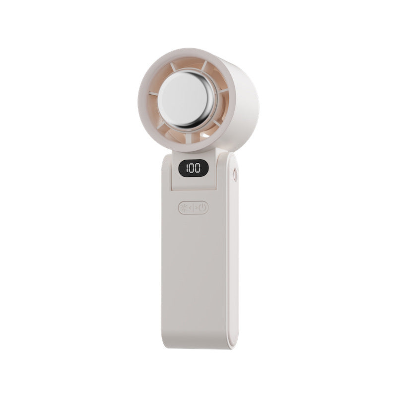 USB Cooling Turbine Hand Fan with 100-Speed Ice-Cooling Function