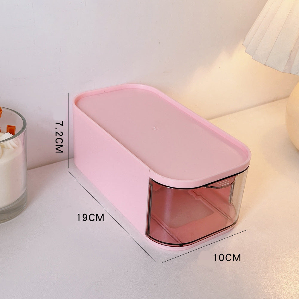 Desktop Drawer Storage Box Desk Small Storage Box Stationery Hand Account Japanese Office Practical Good Pen Holder Trend