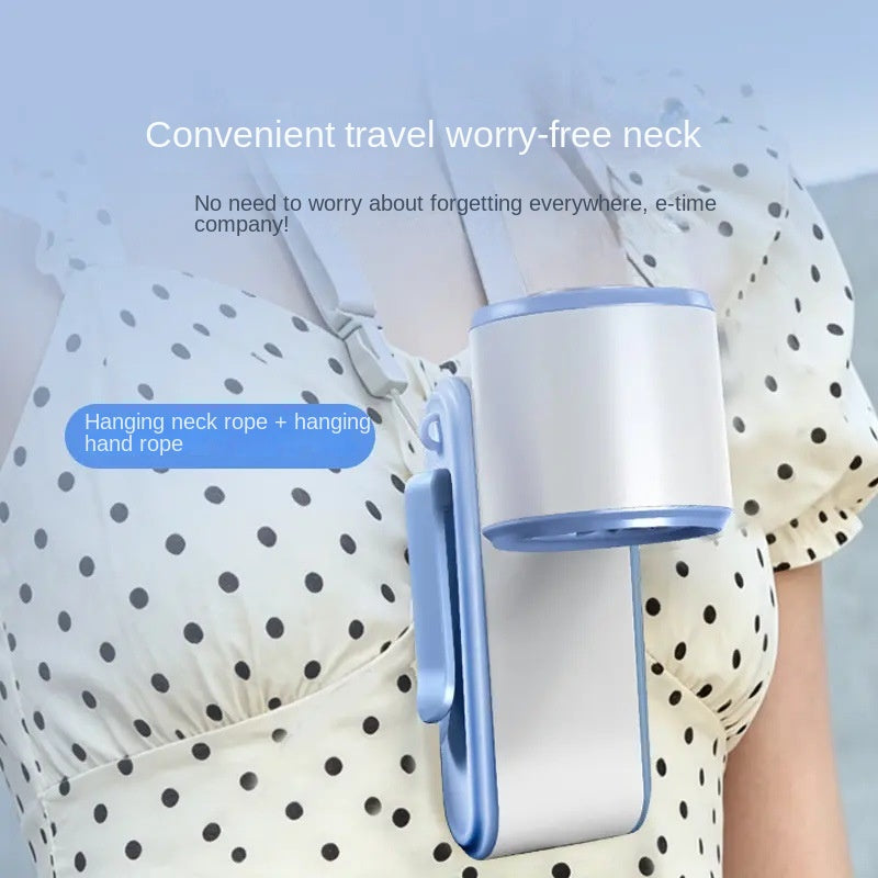 Handheld high-speed ice application fan