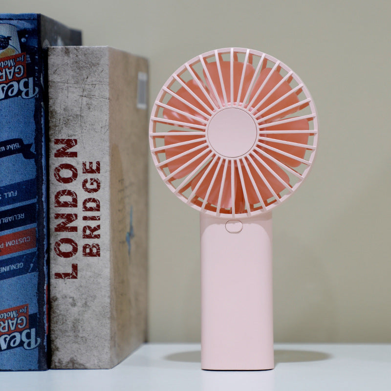 Mini Handheld Small Fan New Mini Portable Portable Power Bank Silent Big Wind Fan