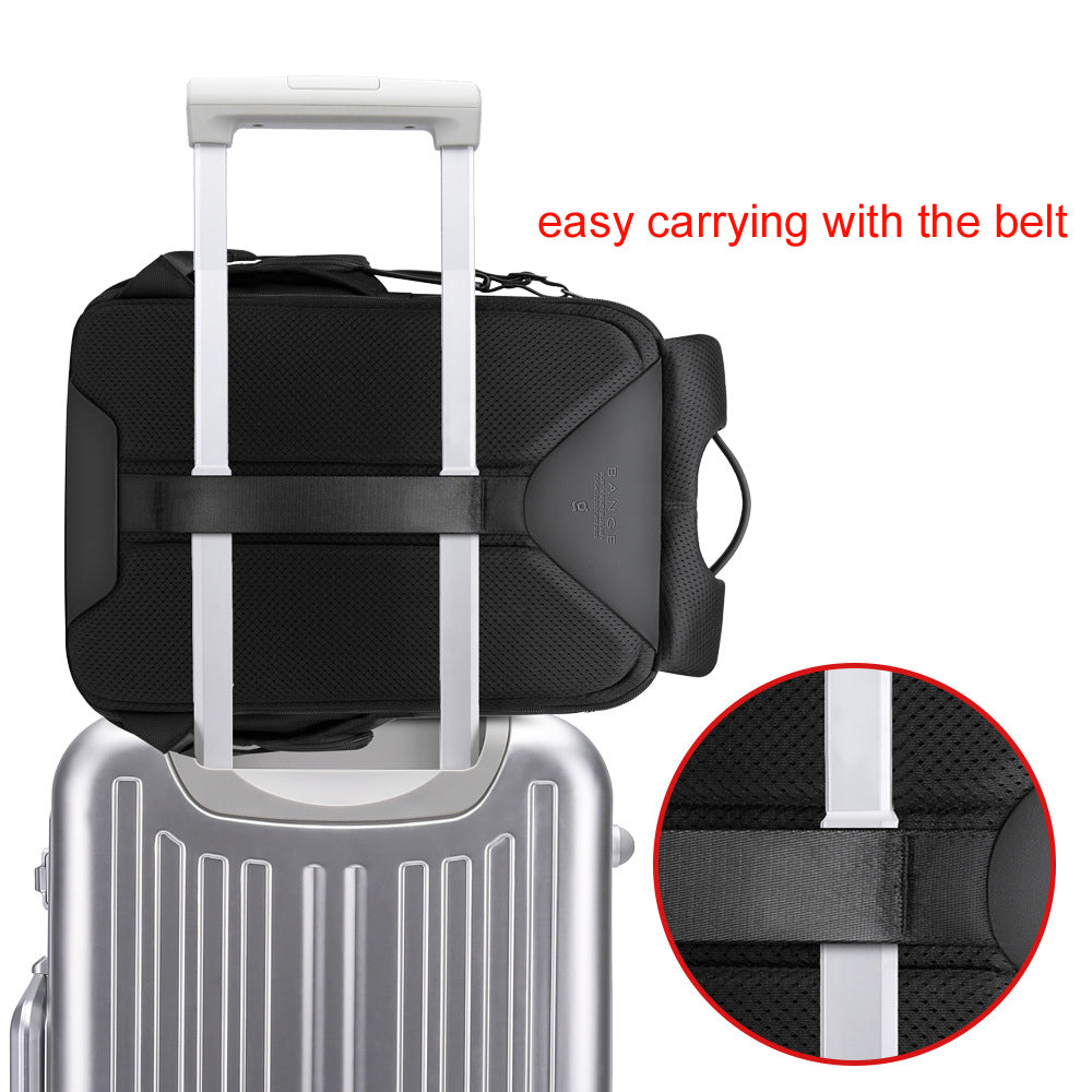 New Travel Large Capacity Men's Backpack Business Casual Computer Backpack College Student Simple School Bag