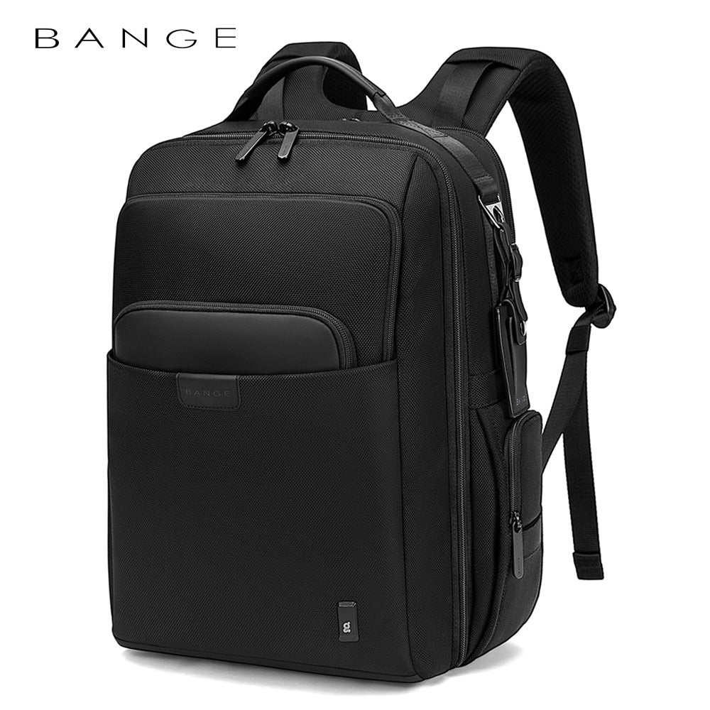 New Travel Large Capacity Men's Backpack Business Casual Computer Backpack College Student Simple School Bag