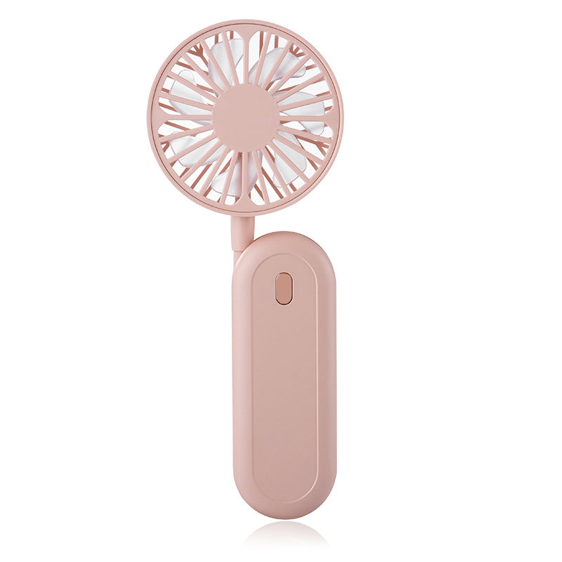 New Hanging Neck Fan Creative USB Small Fan Office Portable 360-Degree Foldable Outdoor Handheld Fan