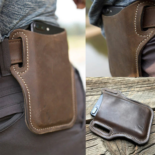 Belt Clip Holster Case for 6.0 inch Mobile Phone Bag Waist Pack PU Leather Covers Shell Accessories Mini Bags